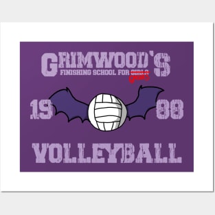 Grimwood's Volleyball- Sibella Dracula Posters and Art